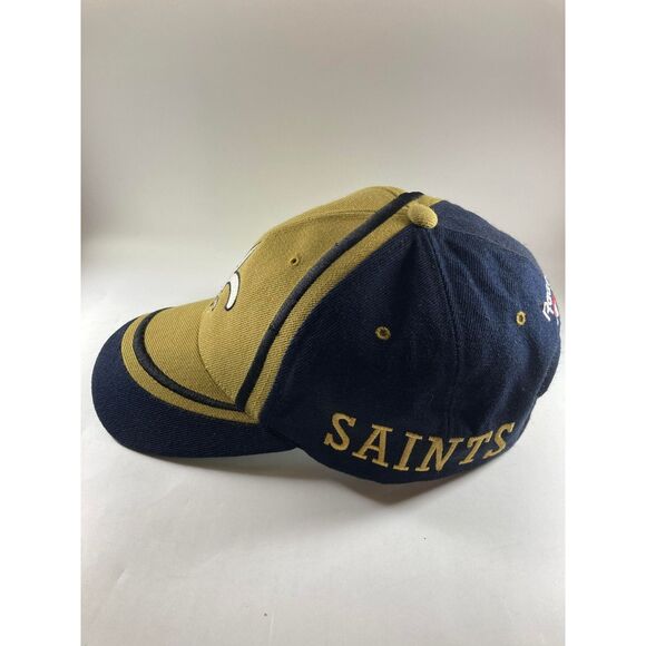 Vintage 1990's NEW ORLEANS SAINTS NFL Pro Line Reebok Snapback Hat - Picture 6 of 9
